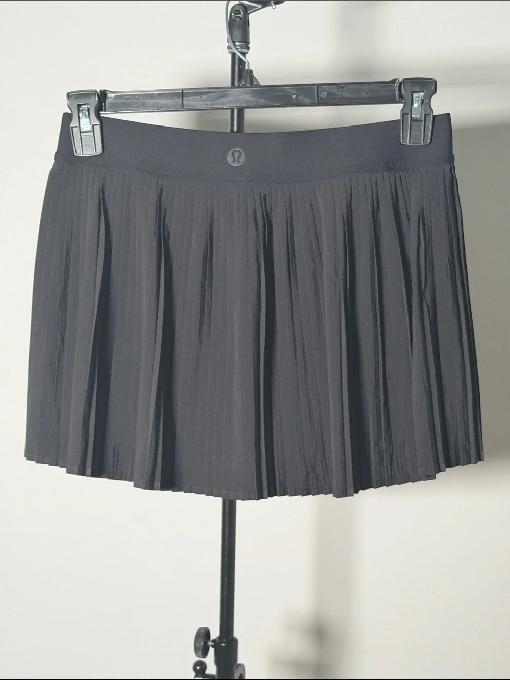 NWOT New Lululemon Varsity High-Rise Pleated Tennis Skirt Black